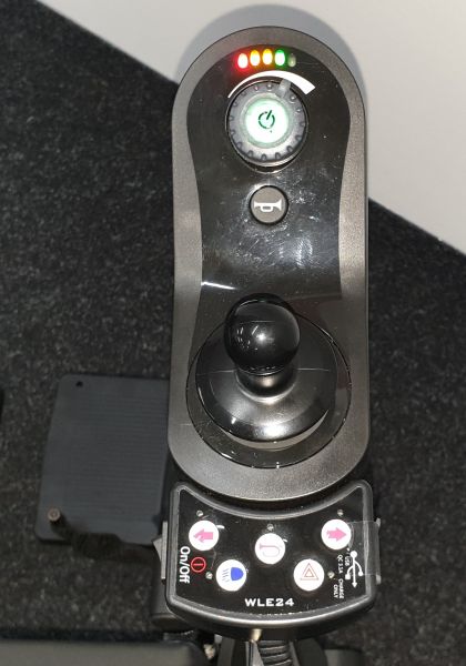 Elektrorollstuhl Pride Fusion e (6 km/h) schwarz & neuwertig