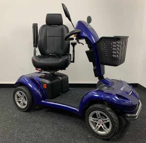 Elektromobil Shoprider 889AE Aruba Blau Sitz gedreht