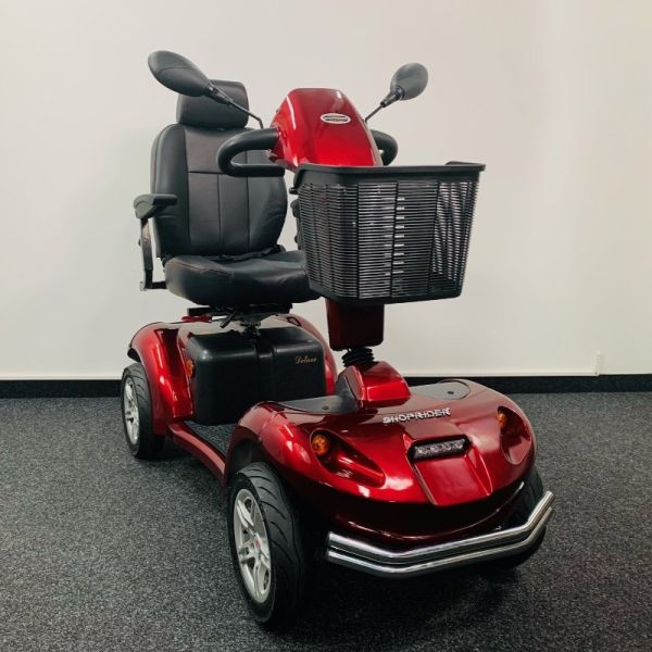 Elektromobil Shoprider 889AE Aruba Rot Frontal rechts