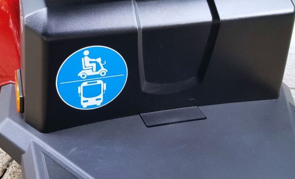Vorführ-Senioren-Scooter Trendmobil Cordis HMV (6 km/h) rot