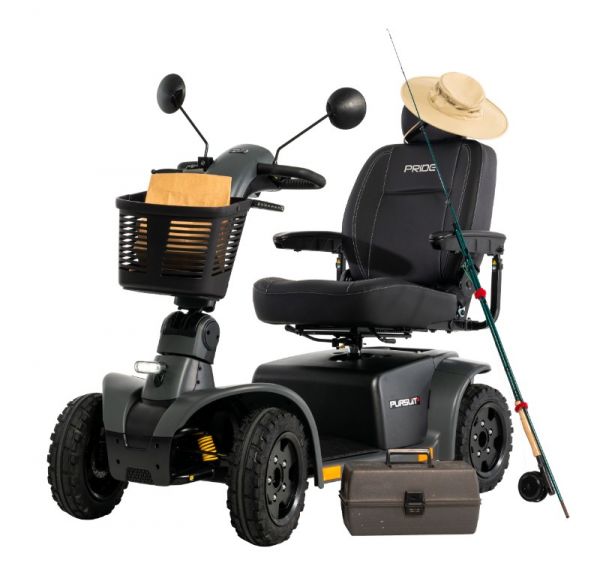 PRIDE Pursuit 2 (15 km/h) Seniorenmobil mit Lithium-Ionen-Akku