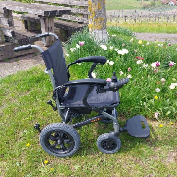 McHubby (6 km/h), faltbarer Leichtgewicht-Elektrorollstuhl