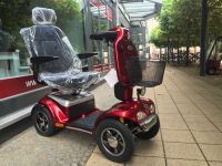 SHOPRIDER Rapid (15 km/h) rot – Neuwertiges Elektromobil