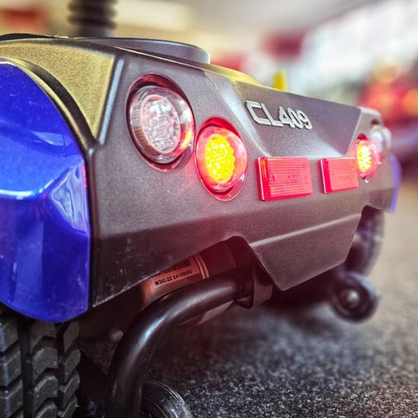 Meyra CL 409 Detailansicht Heckpartie