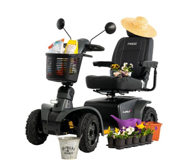 PRIDE Pursuit 2 (15 km/h) Seniorenmobil mit Lithium-Ionen-Akku