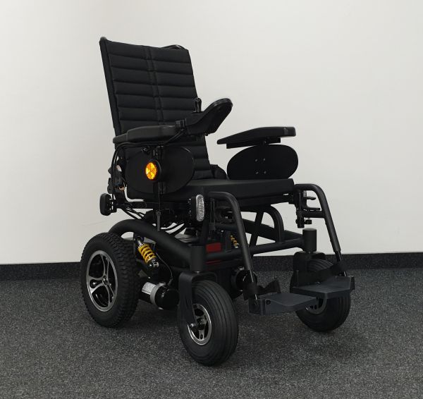 Elektrorollstuhl Pride Fusion e (6 km/h) schwarz & neuwertig