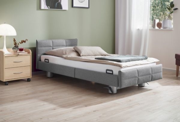 Burmeier Regia Dekor: gesteppt grau (Stoff)