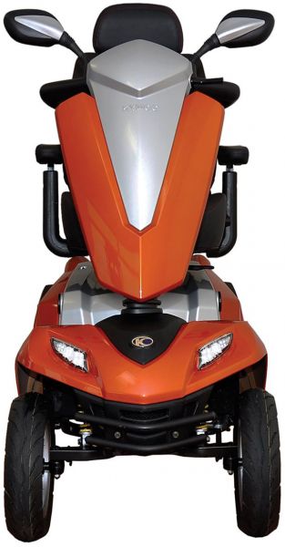 Oder auch im stylischen Orange-Silber...