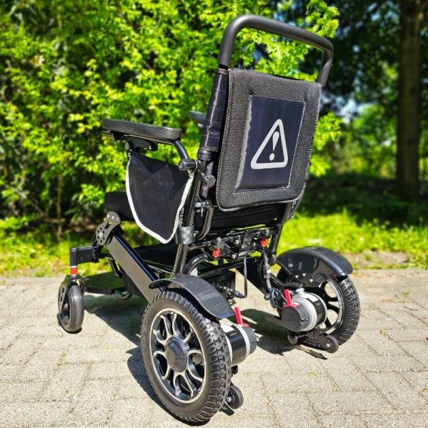 McFoldy Black C1 Heckansicht links