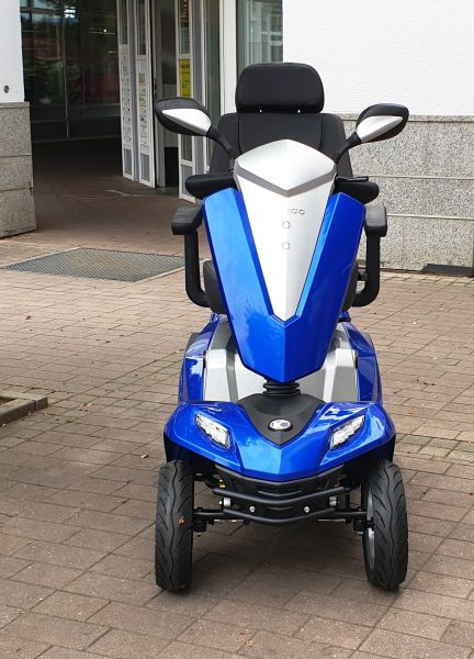 Vorführelektromobil KYMCO Texel (15 km/h) blau + Zubehör