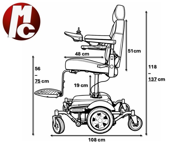 Abmessungen des Rascal Ryley SL