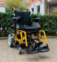 KYMCO McFoldy (6 km/h) gelb – Gebrauchter Elektrorollstuhl KYMCO McFoldy (6 km/h) gelb – Gebrauchter Elektrorollstuhl