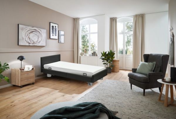 Burmeier Regia Dekor Leder schwarz