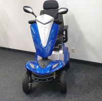 Vorschau: KYMCO Texel (15 km/h) blau - Gebrauchtes Elektromobil Front Vorschau: KYMCO Texel (15 km/h) blau - Gebrauchtes Elektromobil Front