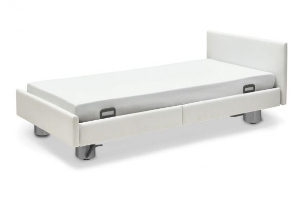 Pflegebett Burmeier Regia 2 - Leder weiß