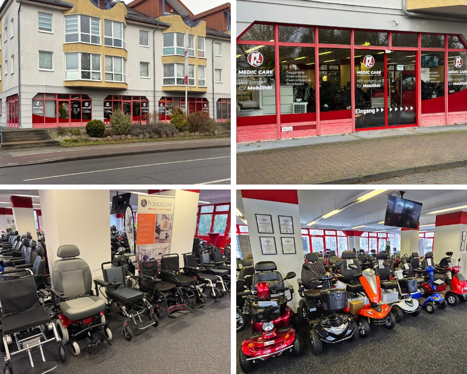 Ladengeschäft Medic Care Seniorenprodukte