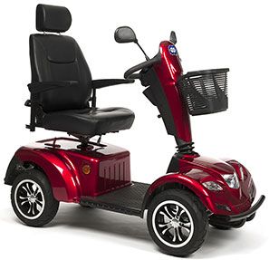 VERMEIREN Carpo 2 Limited Edition (15 km/h) – Elektromobil in rot
