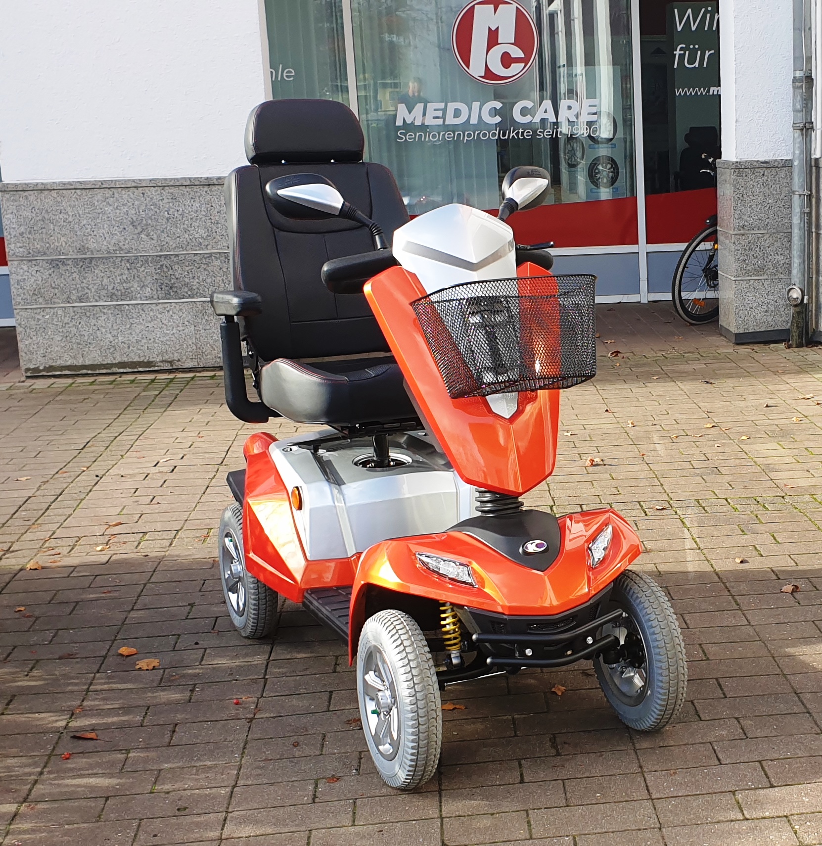 KYMCO Texel (15 km/h) orange Gebrauchtes Elektromobil MC Seniorenprodukte