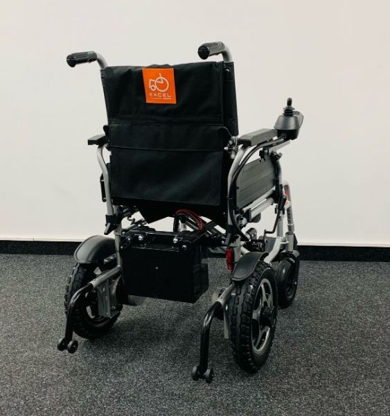 Faltbarer Elektrorollstuhl (Vorführer) Excel Aries (6 km/h) Heckanischt