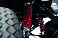 Vorschau: Invacare COMET PRO Detailansicht Federung Vorschau: Invacare COMET PRO Detailansicht Federung