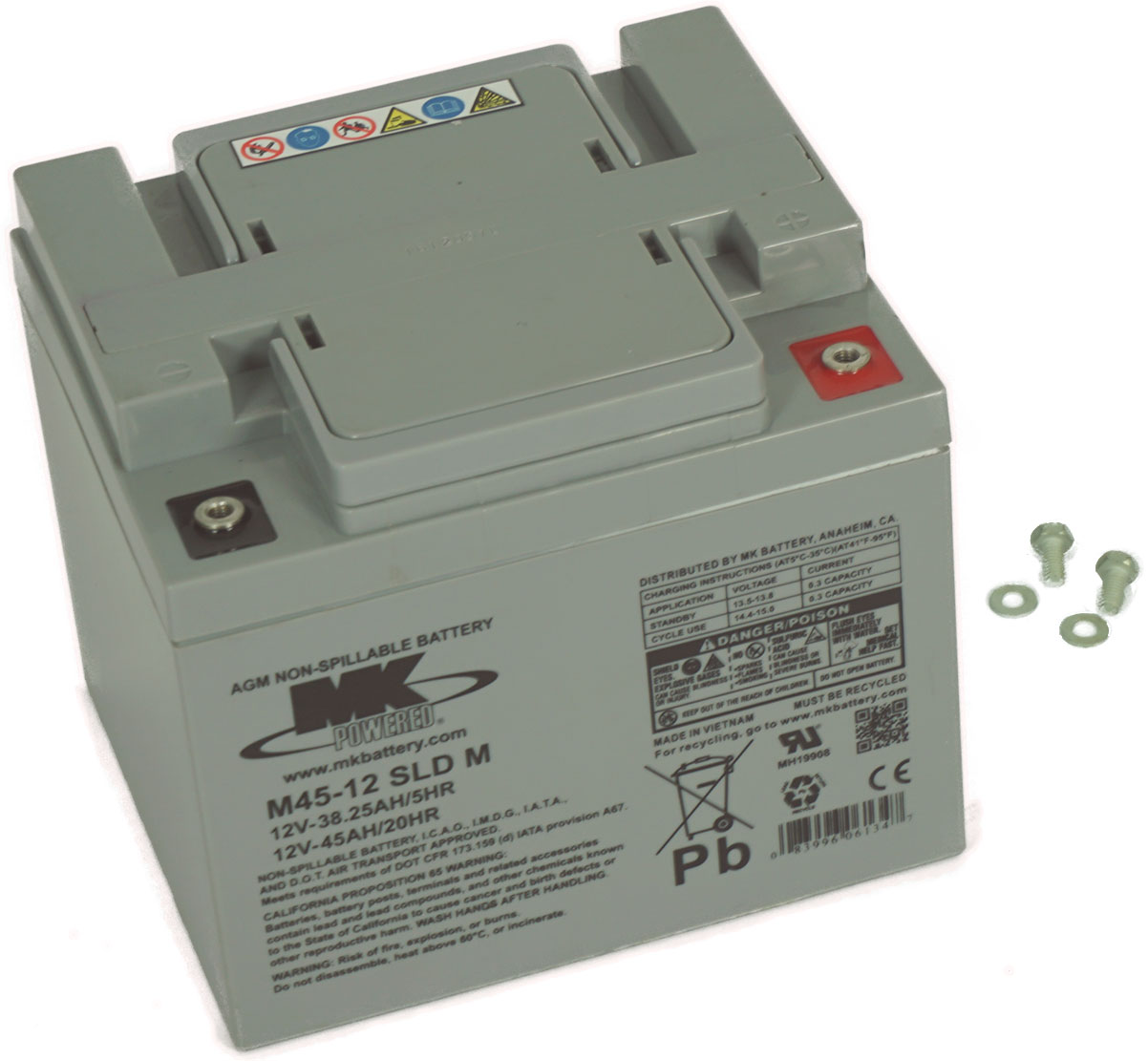 12V - 45Ah Elektromobil-Batterie – Ersatzakku