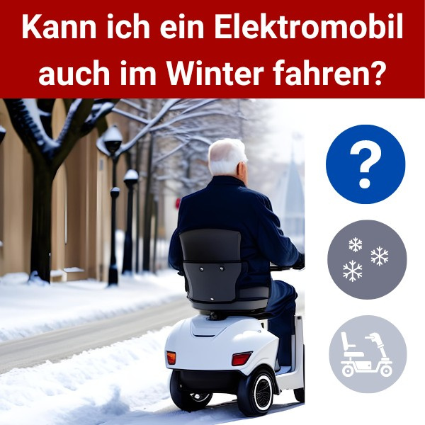 Kann ich ein Elektromobil auch im Winter fahren?