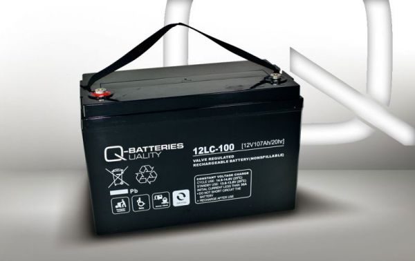 12V · 107Ah Elektromobil-Batterie – Ersatzakku