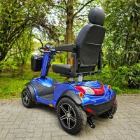 Vorschau: Vintage Mobility Groenland blau Heckansicht links Vorschau: Vintage Mobility Groenland blau Heckansicht links