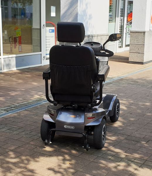 Schnäppchen: Sterling S700 Mainland (15 km/h) Anthrazit, Vorführ-Elektromobil / Scooter