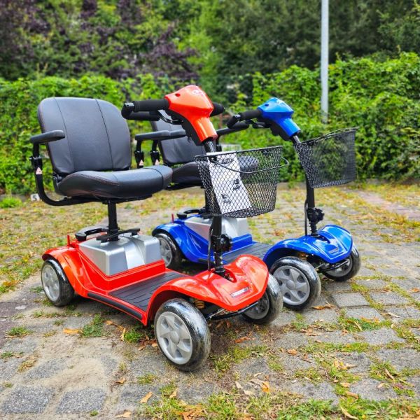 Kymco Mini Comfort Frontansicht rechts beide Farben