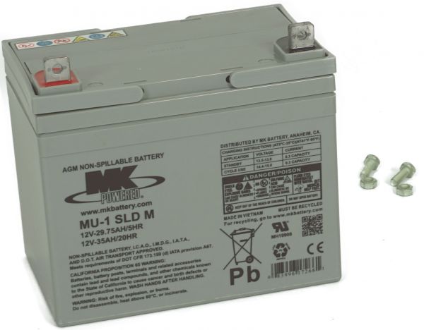 12V - 35Ah Elektromobil-Batterie – Ersatzakku